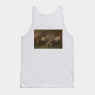 The Battle of La Hogue by Benjamin West Tank Top